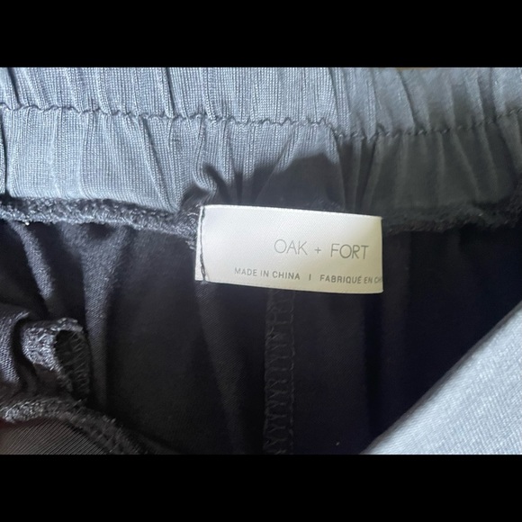 Oak + Fort Flowy Dark Dusty Blue Culottes - Medium - Picture 2 of 7